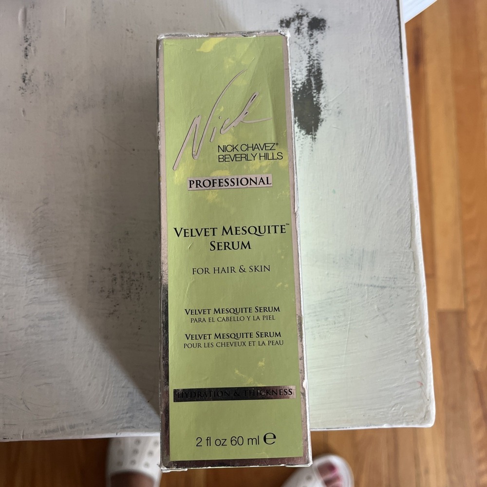 Nick Chavez Beverly Hills Velvet Mesquite Serum Hair/Skin Hydration & Thickness